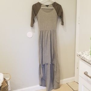Green High Low Dress